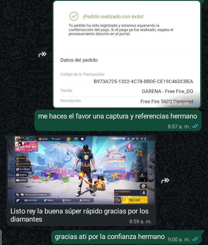 5.600 DIAMANTES POR ID